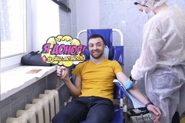 В аэрогидродинамическом институте имени Жуковского прошел День донора