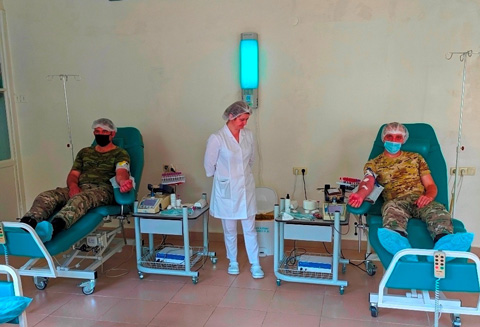 Сотрудники спецназа федеральной службы исполнения наказаний по Кабардино-Балкарской Республике приняли участие в акции «Донор-детям»