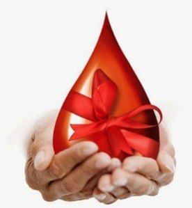 "В капле твоей крови здоровье земляков"