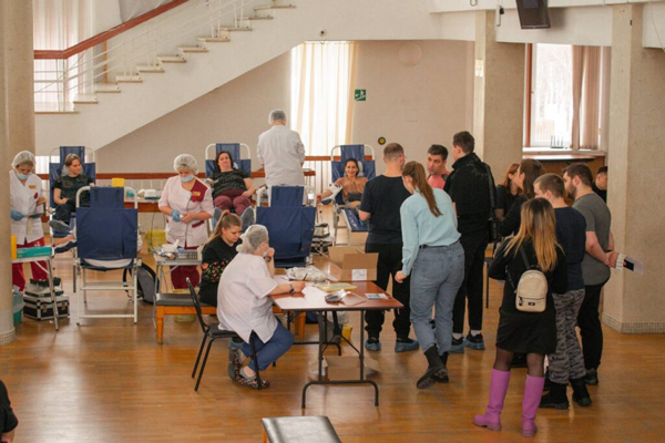 В Королеве прошла первая в этом году акция «Спасибо, донор!»