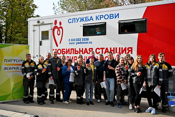 Новокуйбышевские нефтехимики присоединились к добровольной акции «Я – донор!»