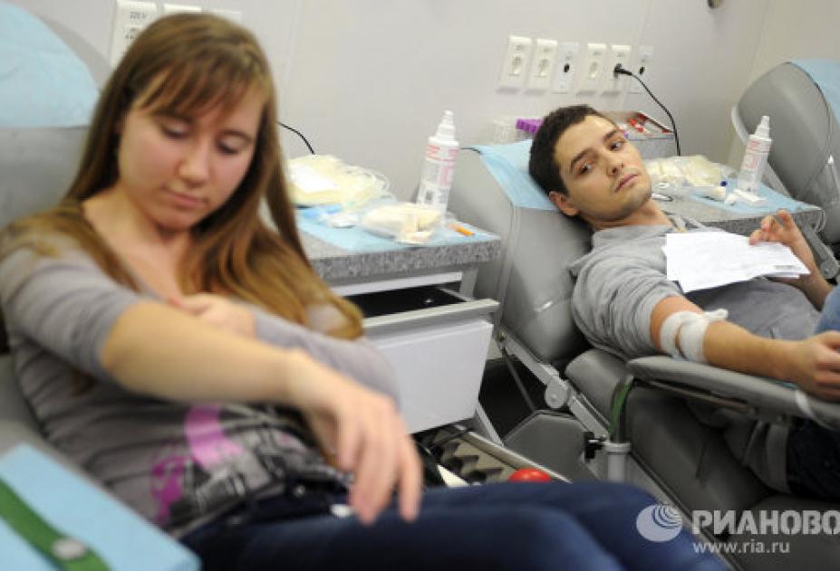 На донорскую акцию ко Дню влюбленных туляков приглашают приходить парами