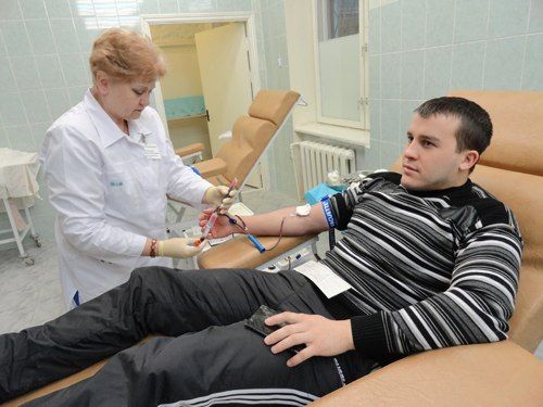 На Одинцовской станции переливания крови поделились «частицей себя»