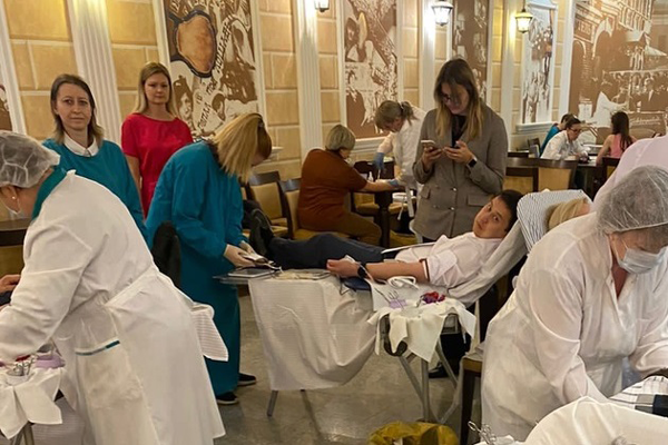 Работники Московского информационно-вычислительного центра РЖД провели акцию «День ИТ-донора» 