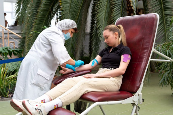 В таганрогском кампусе Южного федерального университета состоялась донорская акция