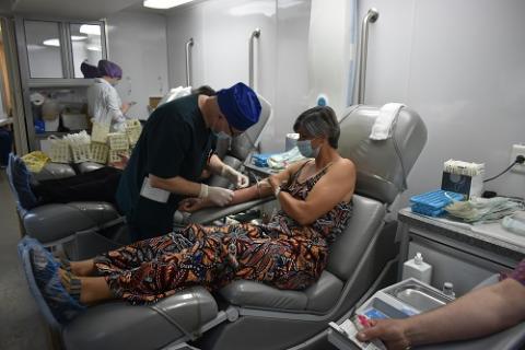 На Ставропольской электростанции прошла акция «Капля крови для жизни»