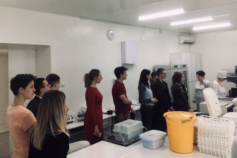 Студенческая экскурсия в Нижегородский областной центр крови