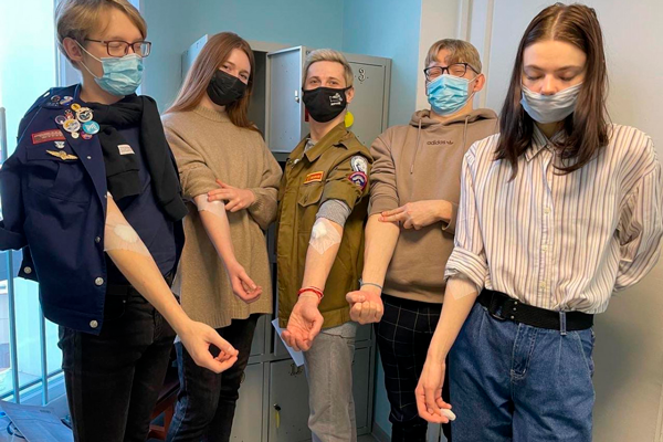 Мурманские студенты сдали кровь