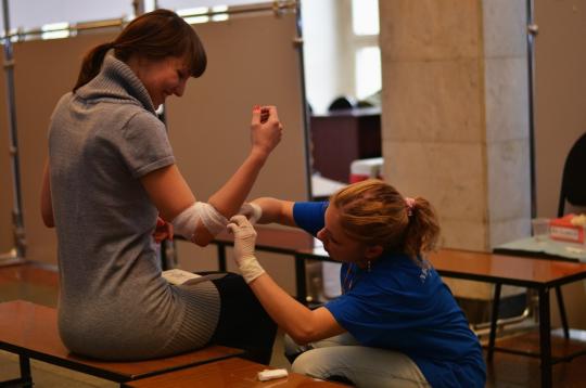 Акция «Сдай кровь — подари жизнь» в РГГУ