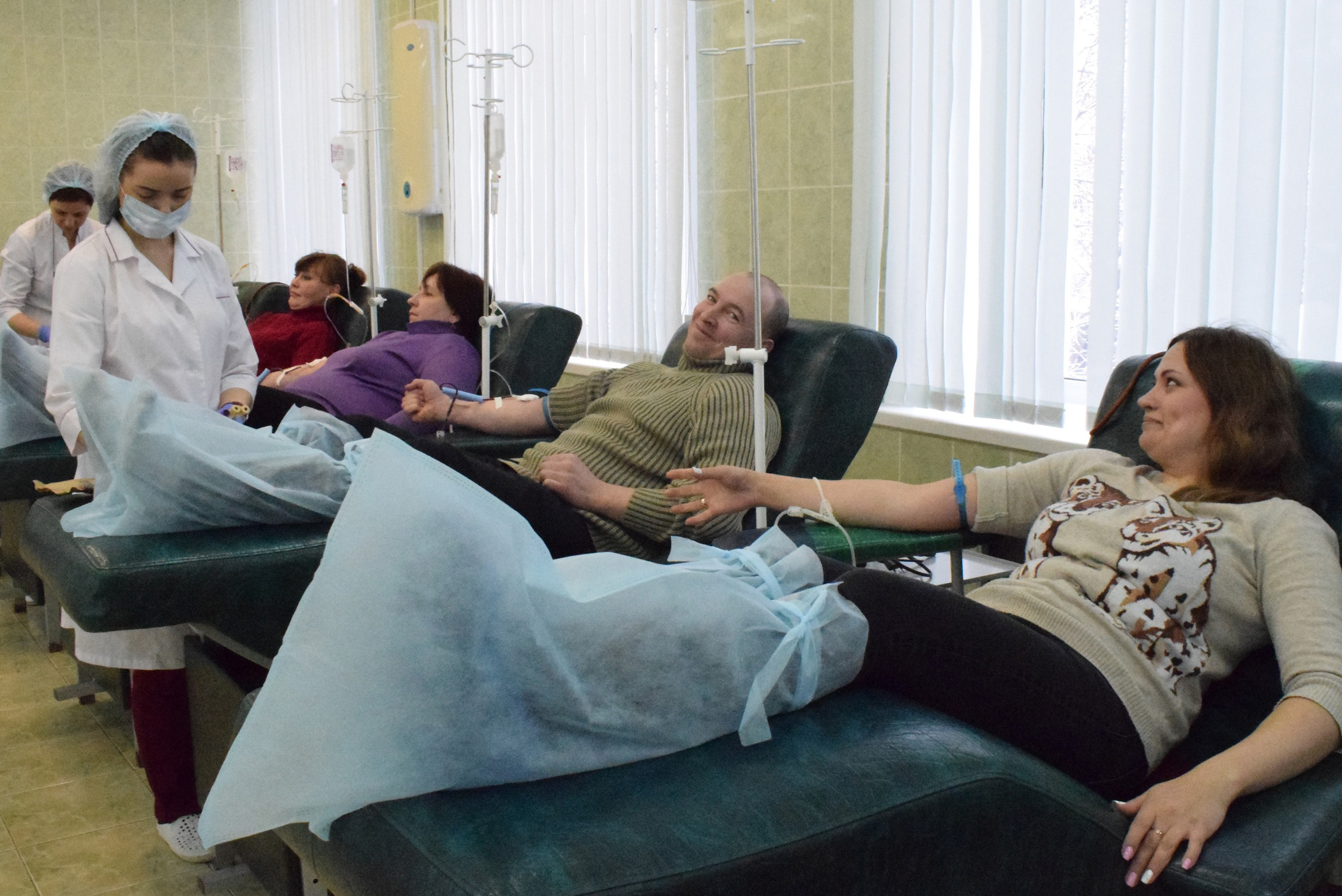 Тульские металлурги приняли участие в донорской акции