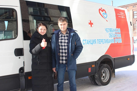 Сотрудники предприятия «Электромашина» в Челябинске стали донорами крови