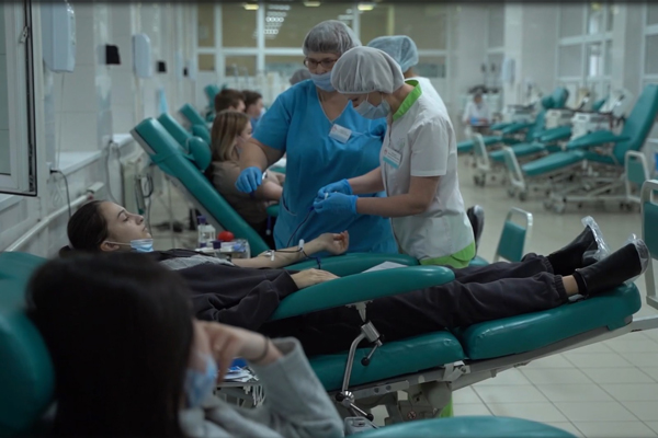 В Курске студенты Юго-Западного государственного университета стали донорами 