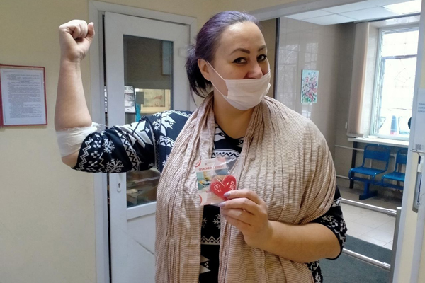 Более 700 петербуржцев сдали кровь за три дня новогодних праздников