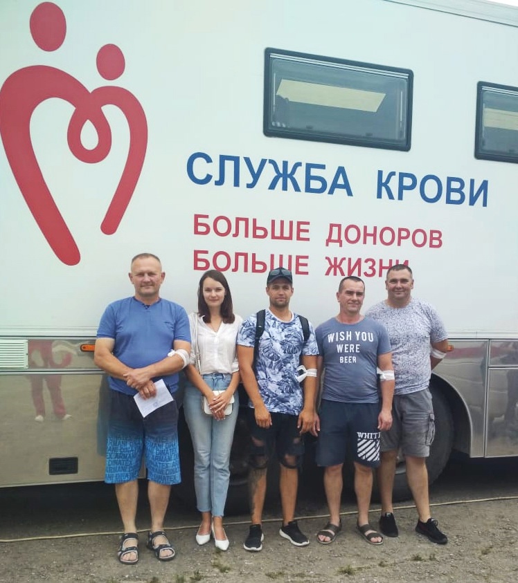 Выездная донорская акция #КультураДонорству #КультурныйКодДонора в г. Бахчисарай  