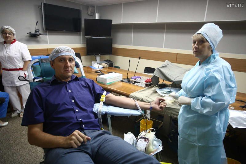 Сотрудники градостроительного Департамента стали донорами