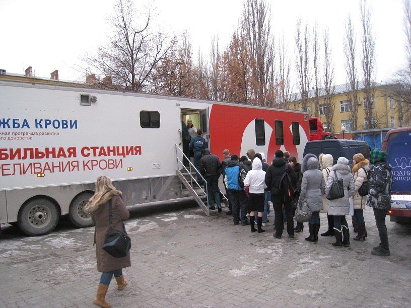 Всероссийская донорская акция «День донорского совершеннолетия» в Воронеже прошла в два этапа