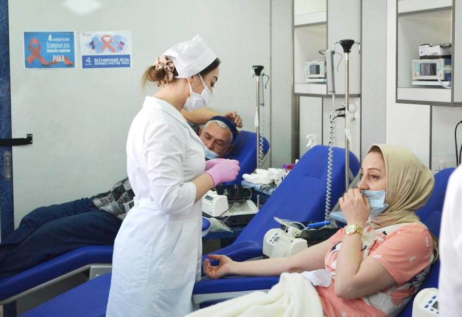 4 февраля в Шалинском районе состоялся День донора, приуроченный Всемирному дню борьбы против рака.