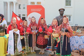 Служба крови Пензенской области  присоединилась  к празднованию Пензенского  Спаса 
