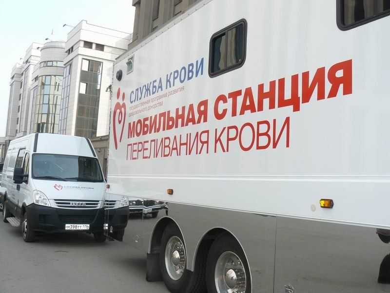 Жители Назарово поделились своей кровью