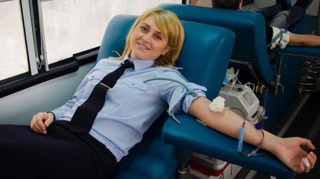 Пензенские полицейские сдали кровь в рамках акции «Спасая жизни»