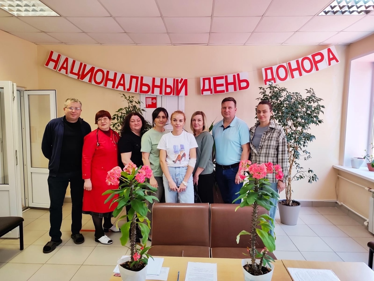 Сотрудники электросетей Мценского района стали участниками акции «Код донора. Защитники отечества», которая была приурочена к Национальному дню донора.