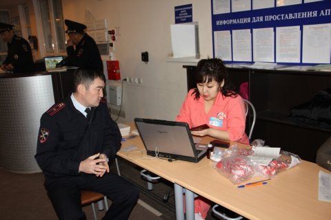 Полиция Калмыкии - детям республики