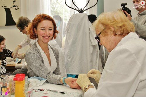 В Петербурге прошла модная донорская акция