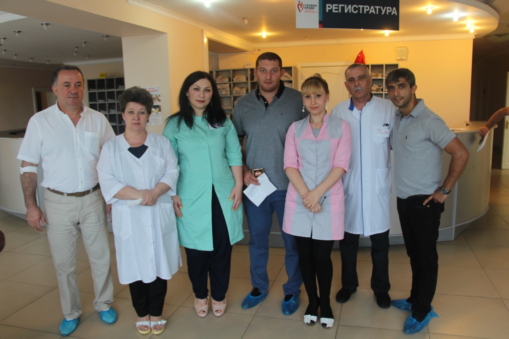 Во Владикавказе прошла акция «Стань донором»