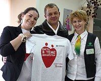 Благотворительная акция "Будь в теме донорства!» прошла в филиалах Сбербанка в Сургуте