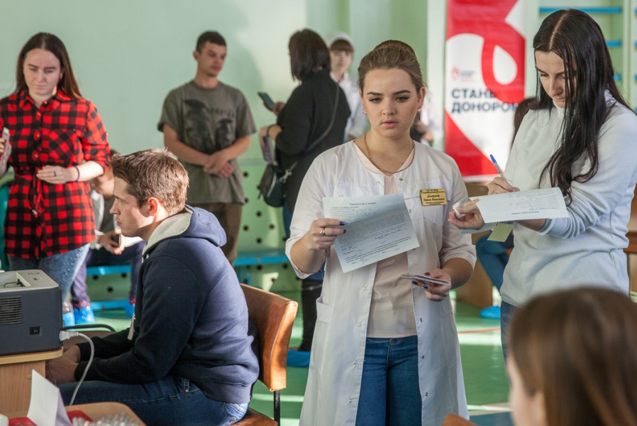 День донора в Амурском медколледже вызвал ажиотаж
