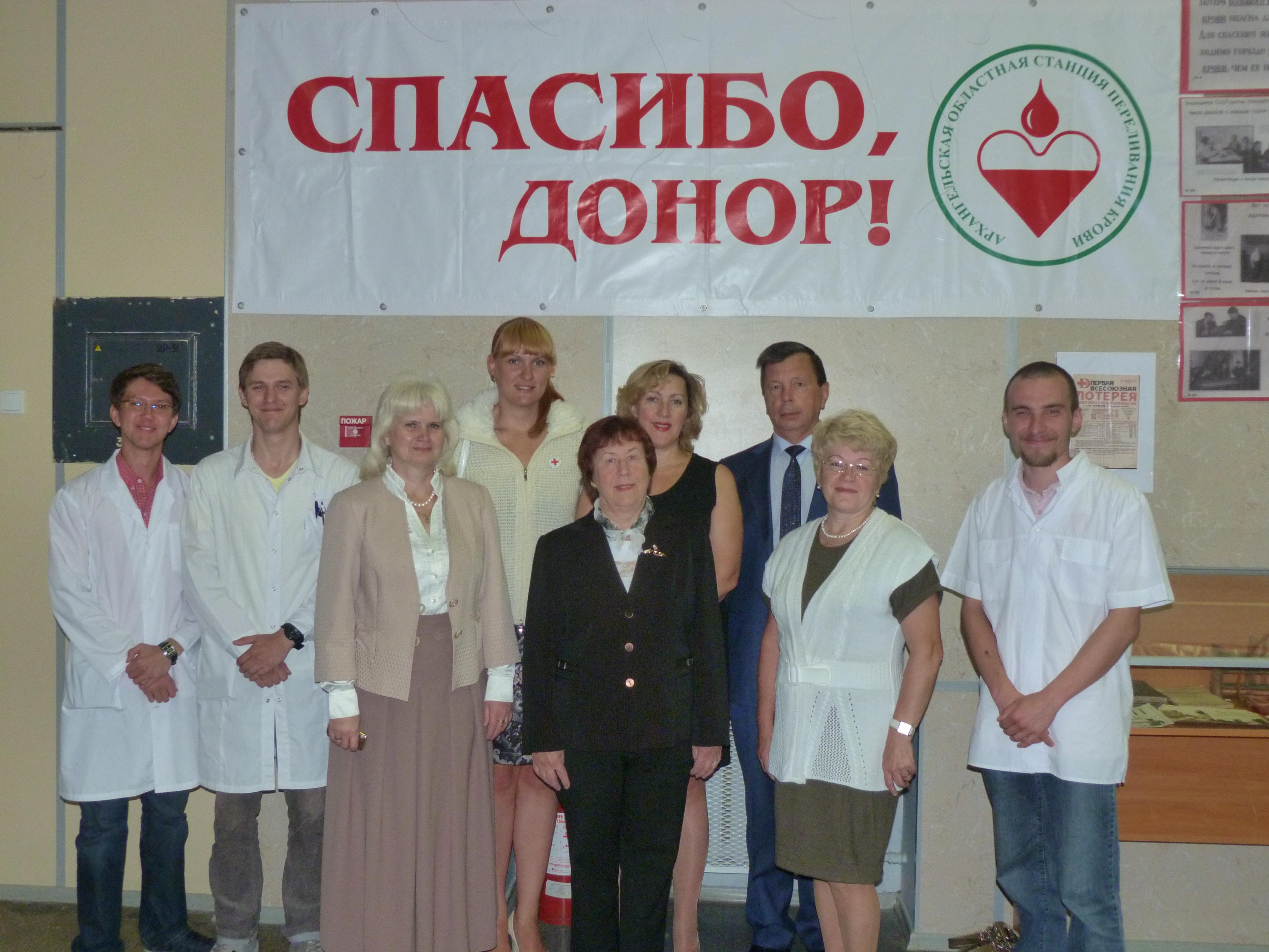 В Архангельске открылась выставка, посвященная донорству