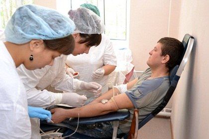 80 человек за 4 часа стали донорами в пос.Богородское Кировской области