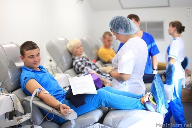 Станция переливания крови открылась в Подольском колледже