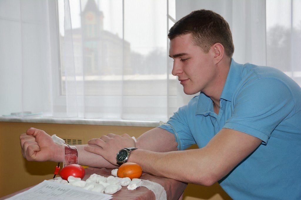 В мэрии Калининграда прошёл выездной День донора