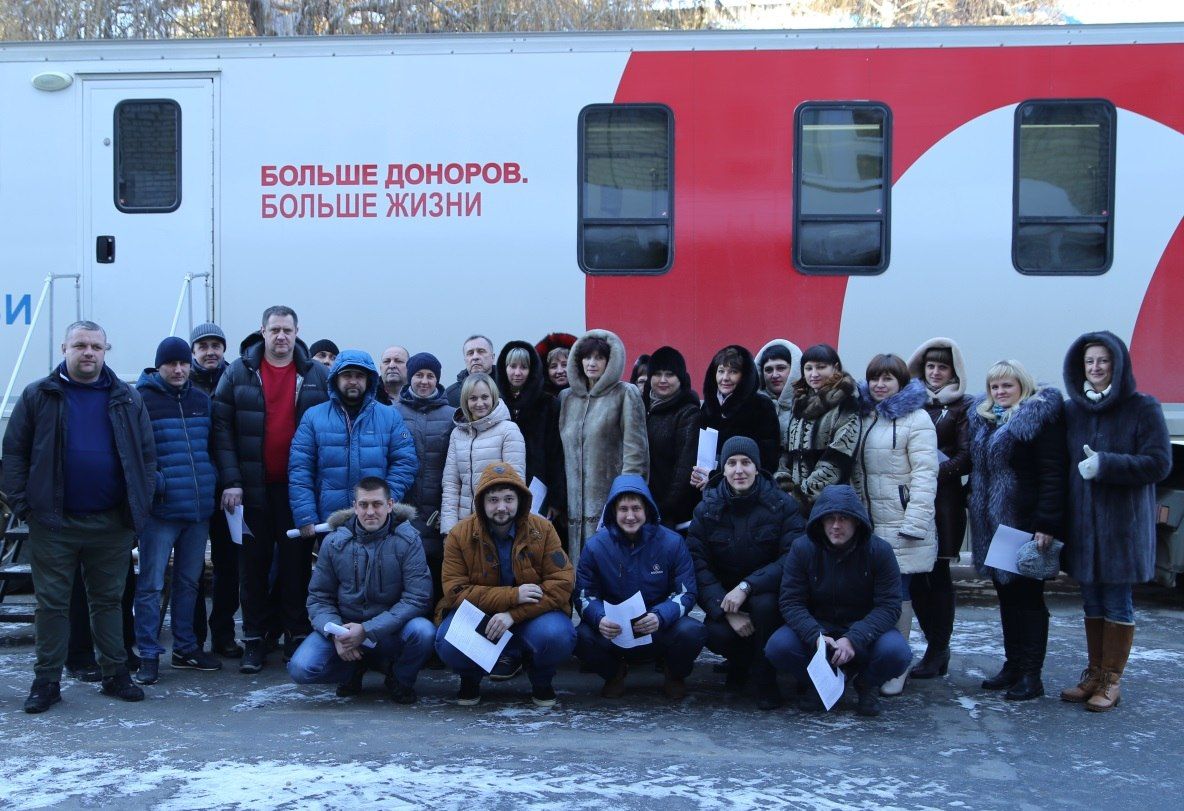 Донорская акция на тамбовском заводе «Электроприбор»