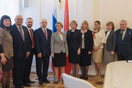Вице-губернатор Санкт-Петербурга Анна Митянина провела донорский совет