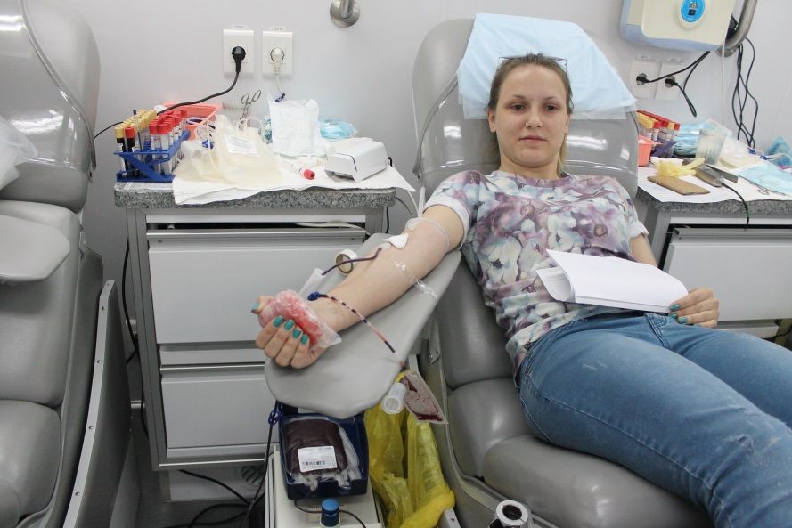 Южноуральский банк крови с начала года пополнился на 25 тонн