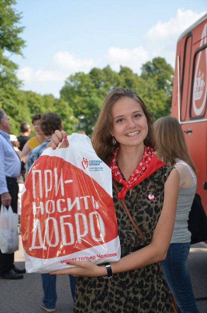 Донорские акции в Северной столице