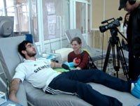 Ростовские гандболисты стали донорами