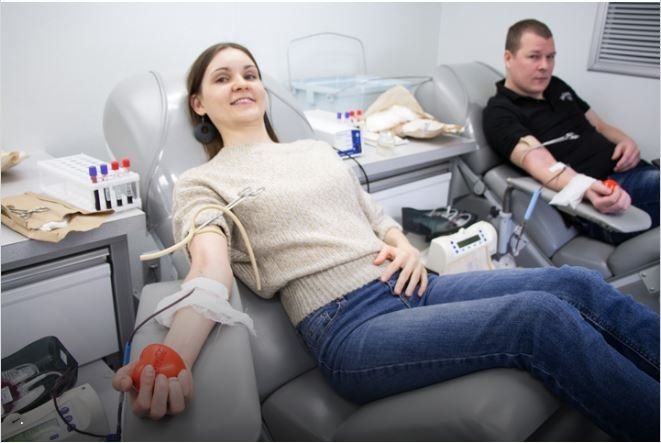 Волонтеры компании Coca-Cola HBC Россия сдали кровь