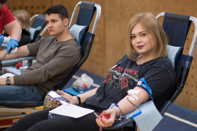 День донора в РГУ им. Губкина