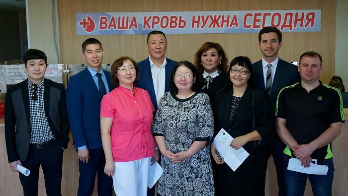 Более ста жителей Якутска приняли участие в акции «Я-донор»
