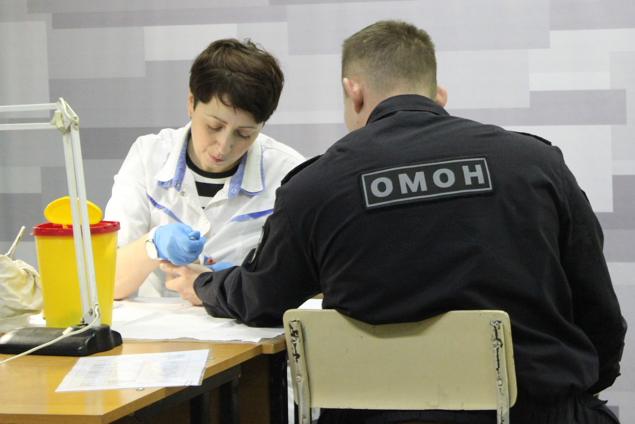 Быть донором для росгвардейца Карелии – дело чести 