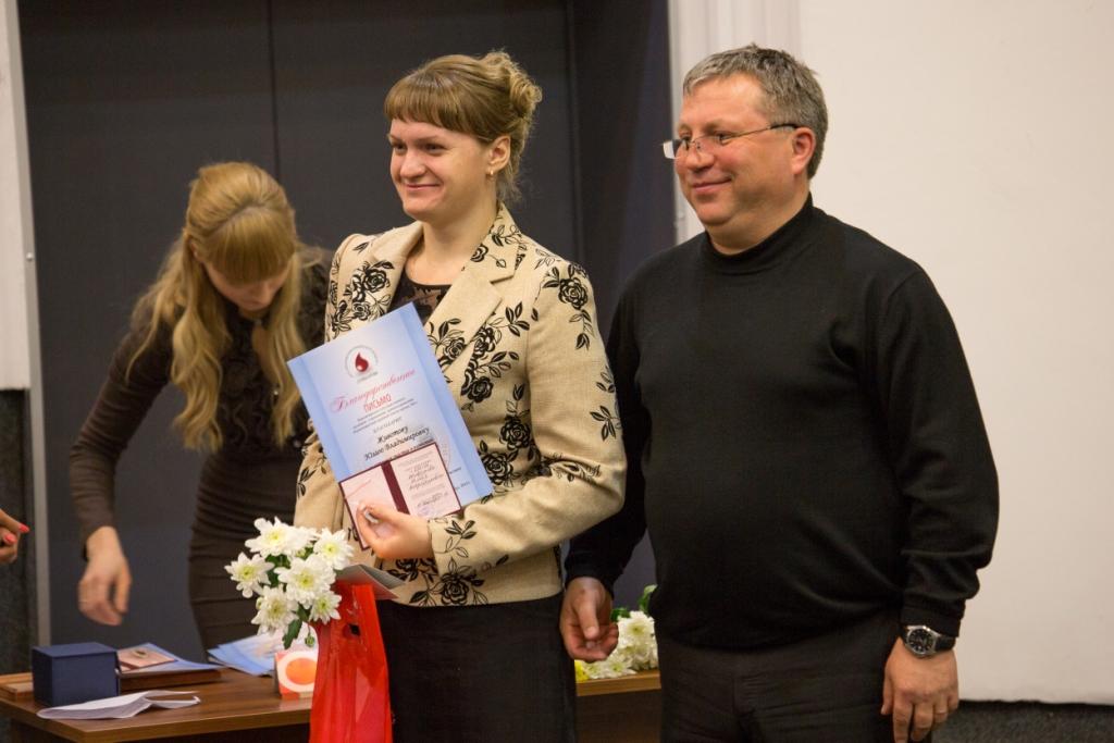 В Красноярске вырастет число Почетных доноров России