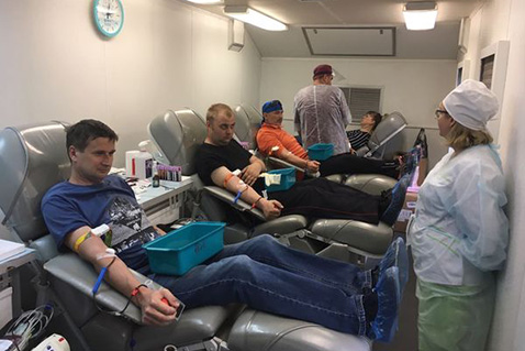 В Красноярском крае продолжается донорский марафон 