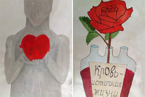 В детских лагерях Красноярска прошли уроки донорства