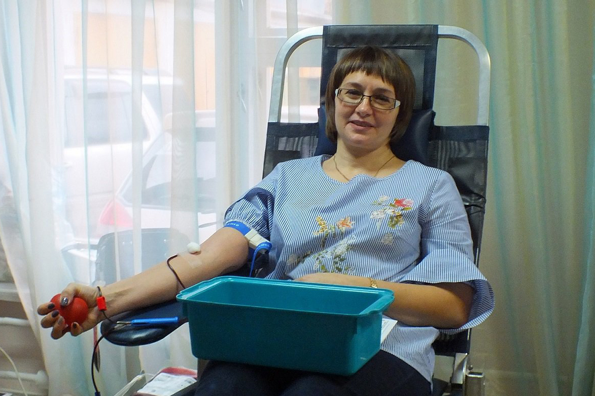 Красноярский филиал Почты России поддерживает донорство