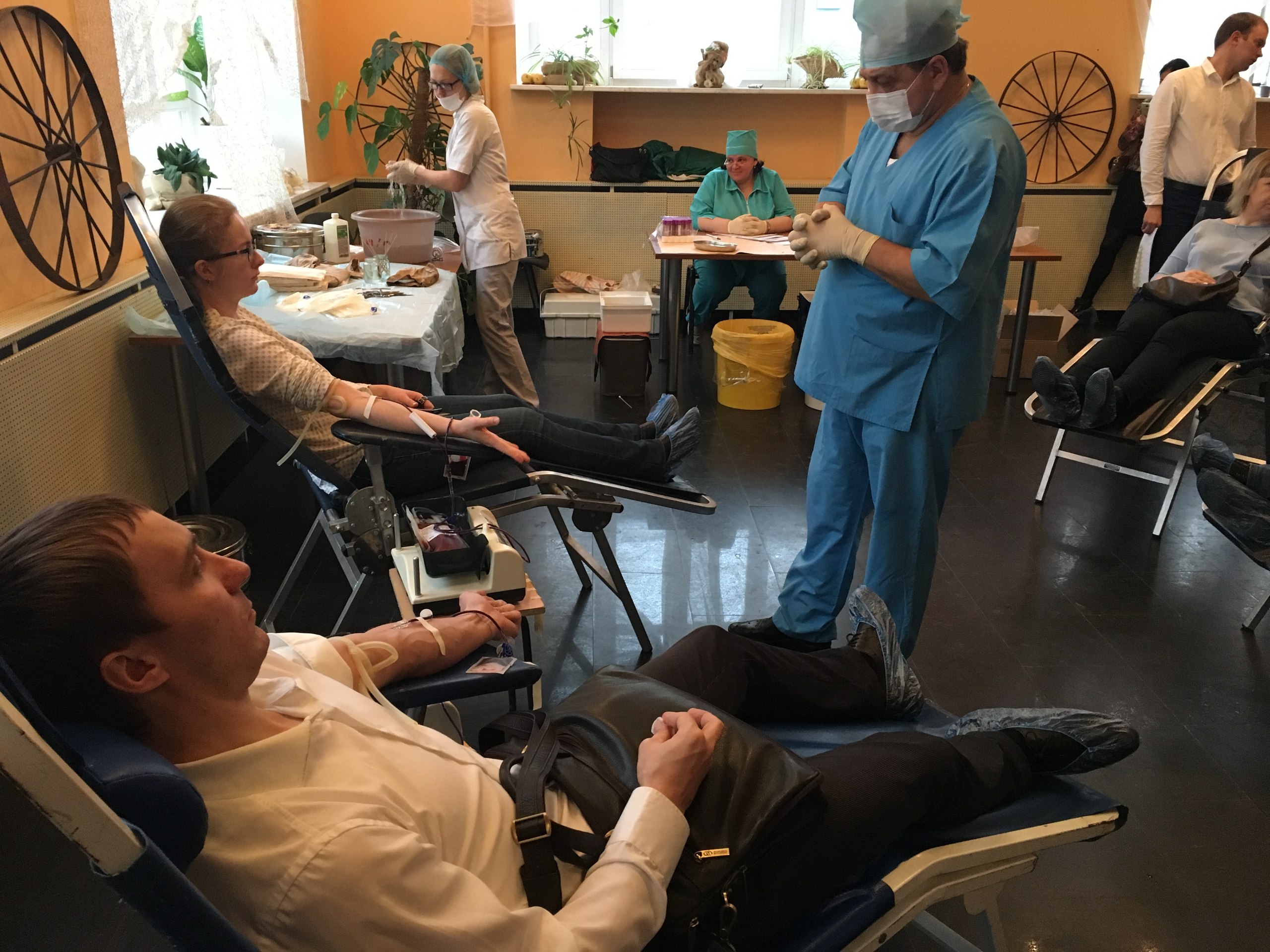 «Донорский экспресс» запустили в Куйбышеве