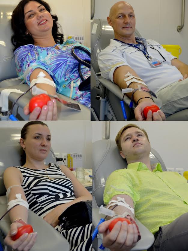 За первое полугодие в Калининграде доноры сдали свыше 4 500 литров крови.