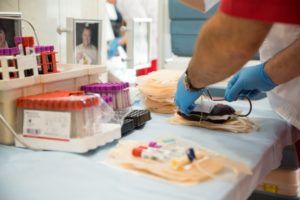 Сотрудники Росгвардии в Чеченской Республике приняли участие в донорской эстафете «От сердца к сердцу»